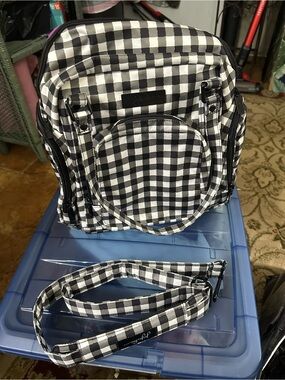 Jujube Gingham Pump Bag